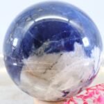 Sodalit Edelsteinkugel in Königsblau - hohe Qualität 73 mm – Bild 6