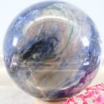 Sodalit Edelsteinkugel in Königsblau - hohe Qualität 73 mm – Bild 9