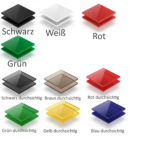 Namen als Schriftzug aus 3 mm Acryl, viele Farben verfügbar, Namenschild – Bild 5