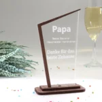 Personalisierbare Trophäe im ausgefallenen Design – Individuelles Geschenk & Premium Deko – Bild 2