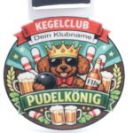 Kegel Club Medaille Pudelkönig - Klub Meisterschaft – Bild 4