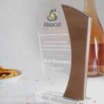 Acryl Holz Firmenjubiläums‑Award – Personalisiertes Ehrungsgeschenk für Mitarbeiter, 15 Jahre – Bild 4