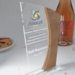 Acryl Holz Firmenjubiläums‑Award – Personalisiertes Ehrungsgeschenk für Mitarbeiter, 15 Jahre – Bild 7