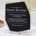 Personalisierter Excellence Award 2026 – Anerkennung für herausragende Leistung – Bild 4