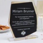 Personalisierter Excellence Award 2026 – Anerkennung für herausragende Leistung