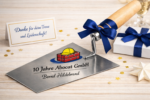 Personalisierte Maurerkelle mit Foto  – Geschenk zum Firmenjubiläum  – Gravur mit Name - Maurer und Handwerker Geschenk - Gesellenprüfung – Bild 5