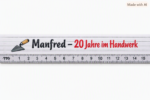 Personalisierter Zollstock mit Gravur – Geschenk für Maurer & Handwerker